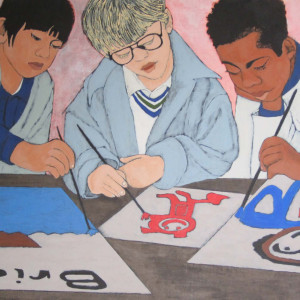 trinity boys painting